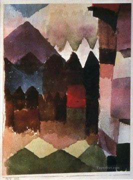 Foehn Wind en Marc Garden Expresionismo abstracto Pinturas al óleo